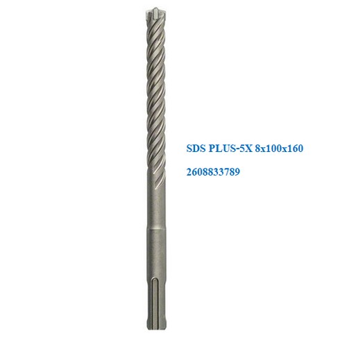 BOSCH ดอกโรตารี่ SDS PLUS-5X 10x100x160 #2608833798
