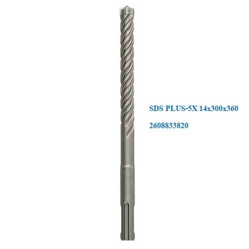 SKI - สกี จำหน่ายสินค้าหลากหลาย และคุณภาพดี | BOSCH ดอกโรตารี่ SDS PLUS-5X 14x300x360 #2608833820