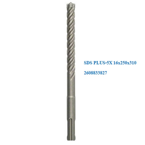 BOSCH ดอกโรตารี่ SDS PLUS-5X 16x250x310 #2608833827