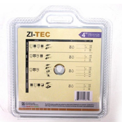 ZI-TEC ใบเพชร 4นิ้ว (4/2.1) SEGMENT Diamond Blade มีร่องตัดแห้ง (บางพิเศษ)