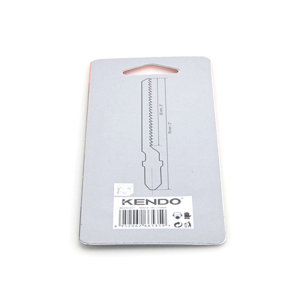 KENDO 46000301 ใบเลื่อยจิ๊กซอตัดไม้ T119BO (3 ชิ้น/แพ็ค)