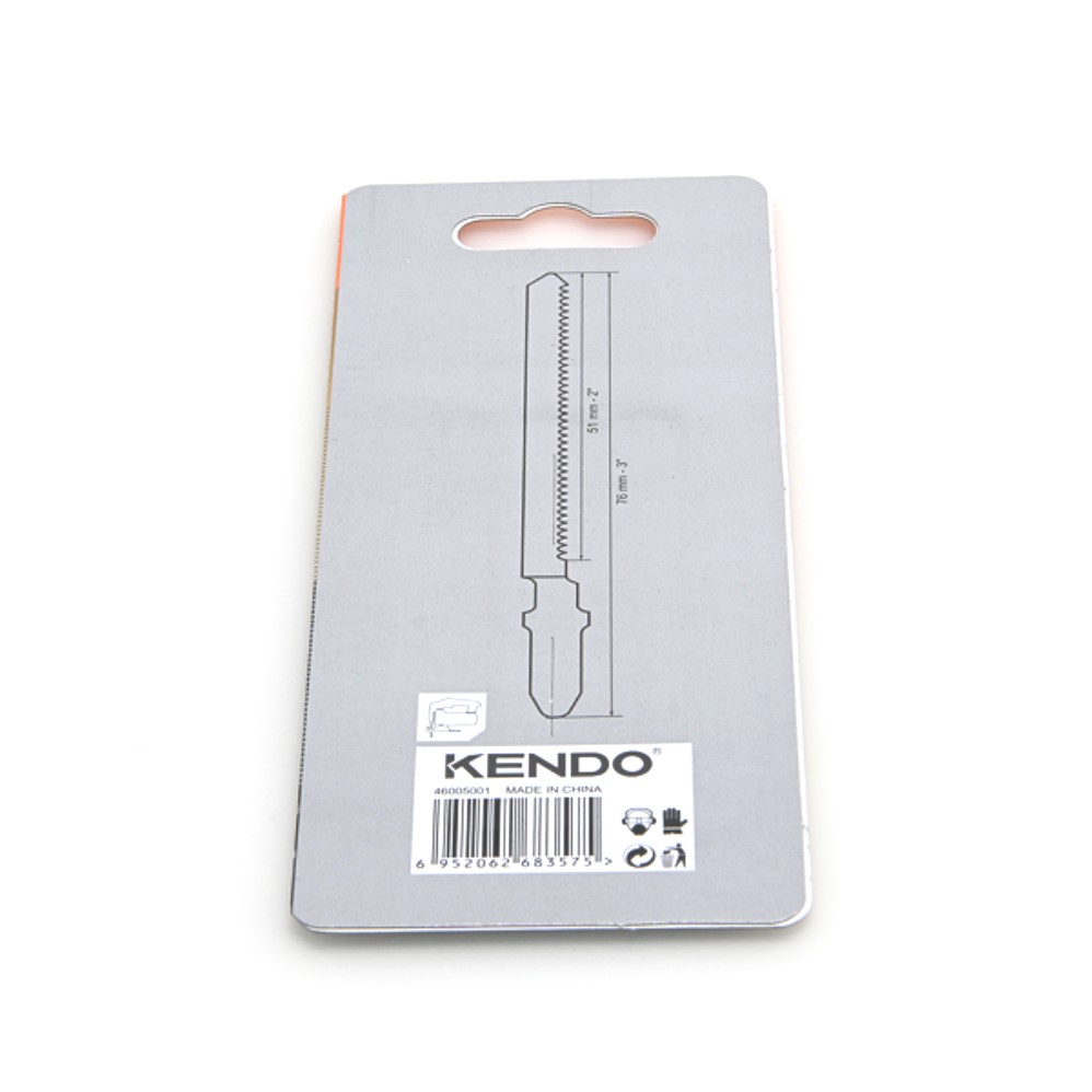 KENDO 46005001 ใบเลื่อยจิ๊กซอตัดไม้ T101AO (3 ชิ้น/แพ็ค)