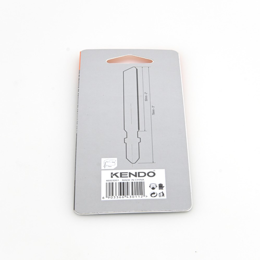 KENDO 46003001 ใบเลื่อยจิ๊กซอตัดเหล็ก T118G (3 ชิ้น/แพ็ค)