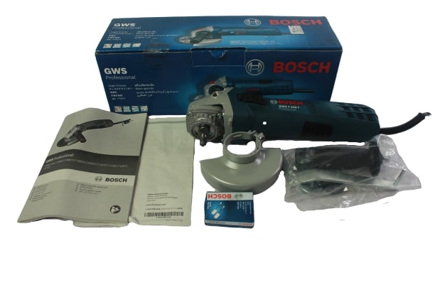 BOSCH GWS7-100T เครื่องเจียร 4นิ้ว 720W แรงบิดสูง #06013886K0