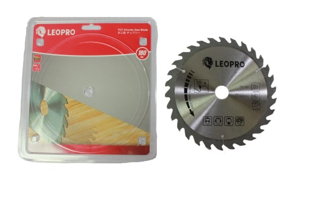 LEOPRO 622007 LP03008 ใบเลื่อยวงเดือน 7นิ้วx30T 180mm×22.2/20/16mm + 30T (1 ใบ/แพ็ค)