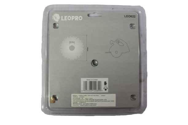 LEOPRO 622007 LP03008 ใบเลื่อยวงเดือน 7นิ้วx30T 180mm×22.2/20/16mm + 30T (1 ใบ/แพ็ค)