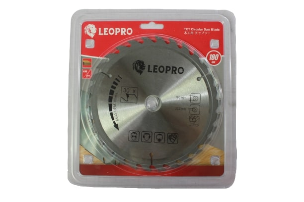 LEOPRO 622007 LP03008 ใบเลื่อยวงเดือน 7นิ้วx30T 180mm×22.2/20/16mm + 30T (1 ใบ/แพ็ค)