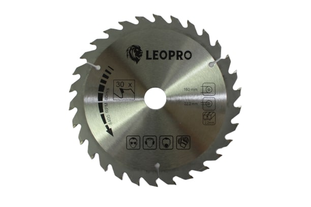 LEOPRO 622007 LP03008 ใบเลื่อยวงเดือน 7นิ้วx30T 180mm×22.2/20/16mm + 30T (1 ใบ/แพ็ค)