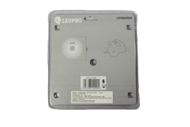LEOPRO 622005 LP03016 ใบเลื่อยวงเดือน 7นิ้ว×40T 180mm×22.2/20/16mm + 40T (1 ใบ/แพ็ค)