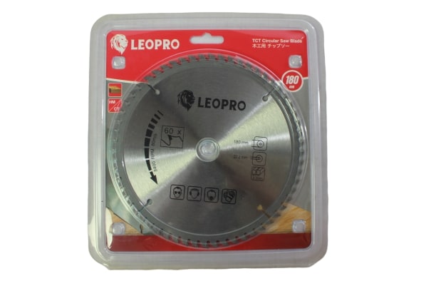LEOPRO 622006 LP03012 ใบเลื่อยวงเดือน 7นิ้ว×60T 180mm×25.4/20/16mm + 60T (1 ใบ/แพ็ค)