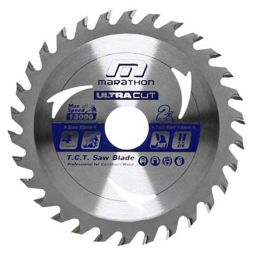 SKI - สกี จำหน่ายสินค้าหลากหลาย และคุณภาพดี | MARATHON ULTRA ใบเลื่อยวงเดือน 4นิ้ว (110 MM) X 30T