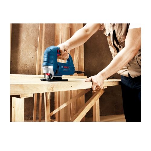 BOSCH GST8000E SDS เลื่อยฉลุไฟฟ้า 710 วัตต์ ปรับรอบ ช้า เร็ว มีระบบปรับแตะ 3 ระดับ ระบบใส่ใบเร็ว SDS Click #060158H0K0