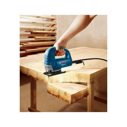 BOSCH GST8000E SDS เลื่อยฉลุไฟฟ้า 710 วัตต์ ปรับรอบ ช้า เร็ว มีระบบปรับแตะ 3 ระดับ ระบบใส่ใบเร็ว SDS Click #060158H0K0