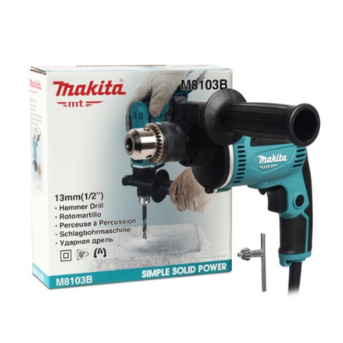 SKI - สกี จำหน่ายสินค้าหลากหลาย และคุณภาพดี | MAKITA M8103B สว่านกระแทก 13 มิล 430W (TH) ปรับรอบซ้าย-ขวา (8เครื่อง/ลัง)