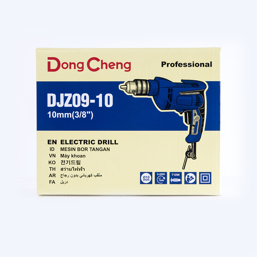 Dongcheng(DCดีจริง) DJZ09-10 สว่านไฟฟ้า 10 มม. 710W ซ้าย-ขวา