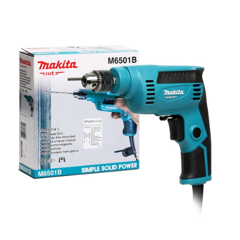 SKI - สกี จำหน่ายสินค้าหลากหลาย และคุณภาพดี | MAKITA M6501B สว่าน 1/4นิ้ว ซ้ายขวาปรับรอบ 230W (TH)