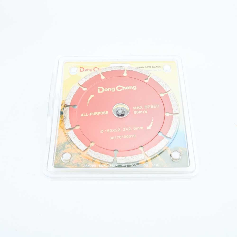 Dongcheng(DCดีจริง) 30170100019 ใบเพชร 6นิ้ว 150x22.2x2.0(mm) Diamond Saw Blade(150MM Tuck Point)