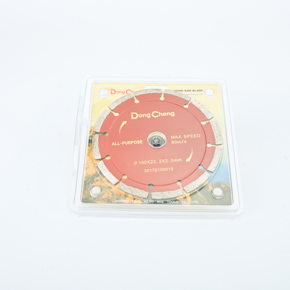 Dongcheng(DCดีจริง) 30170100019 ใบเพชร 6นิ้ว 150x22.2x2.0(mm) Diamond Saw Blade(150MM Tuck Point)