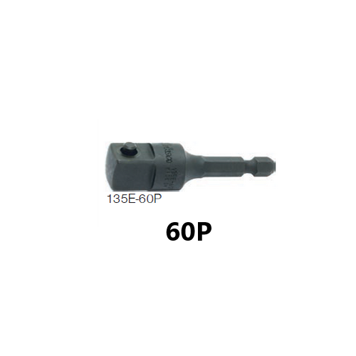KOKEN 135E-60P ข้อต่อแบบลูกปืน แกนไขควงลมขนาด 60-1/2นิ้ว-1/4นิ้ว