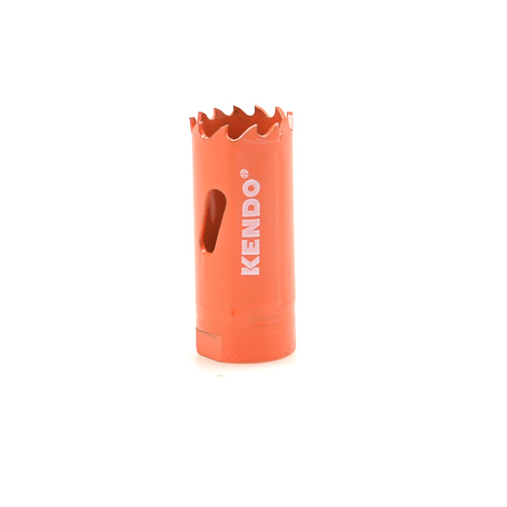 KENDO 41002227 โฮลซอเจาะเหล็ก 22 mm. (1 ชิ้น/แพ็ค) แบบลึก