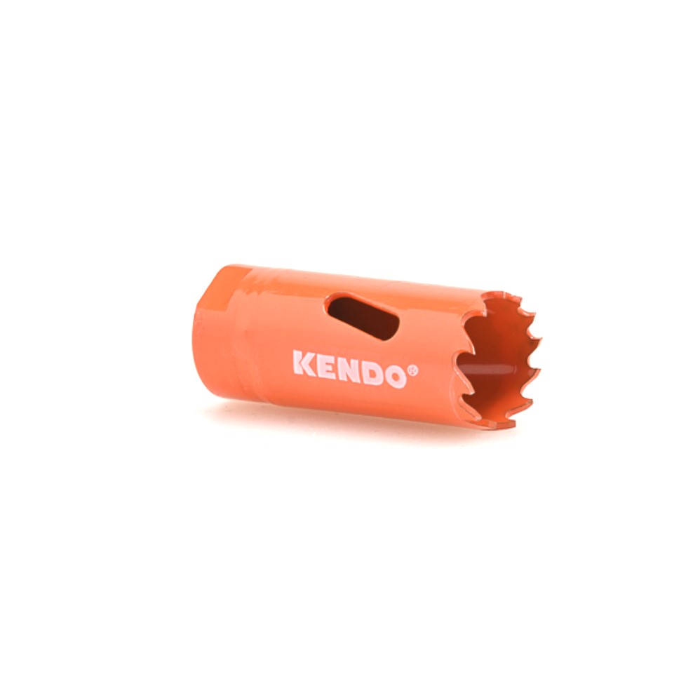KENDO 41002227 โฮลซอเจาะเหล็ก 22 mm. (1 ชิ้น/แพ็ค) แบบลึก