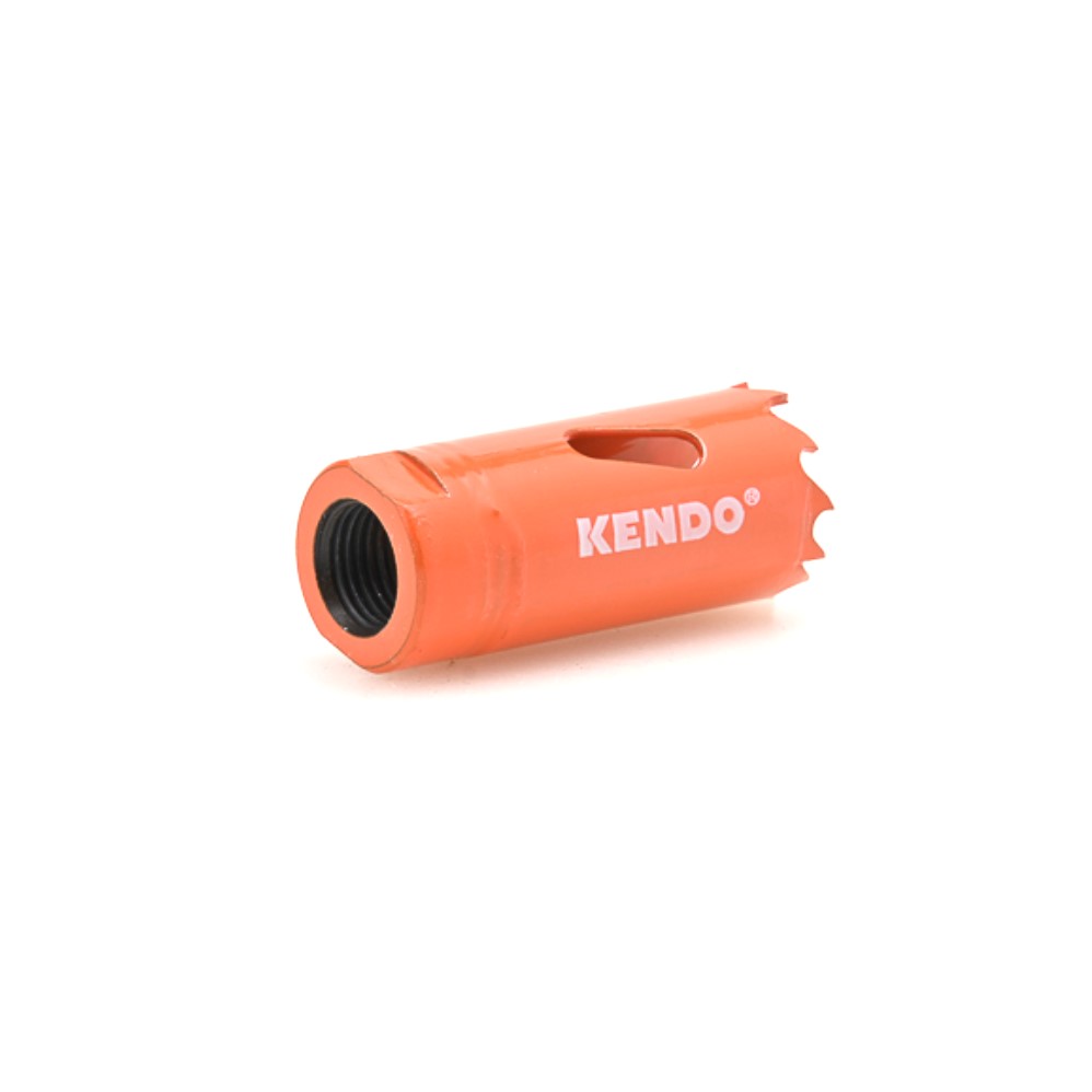 KENDO 41002227 โฮลซอเจาะเหล็ก 22 mm. (1 ชิ้น/แพ็ค) แบบลึก