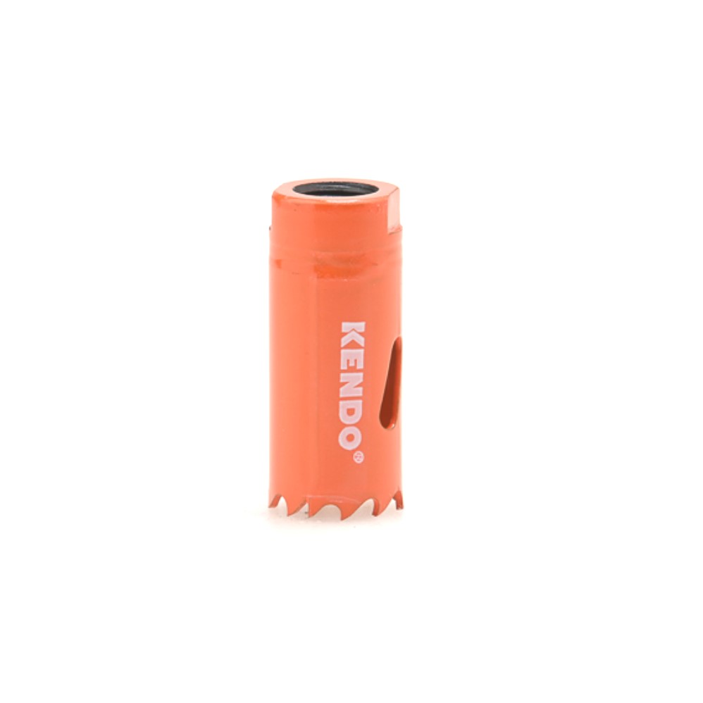 KENDO 41002227 โฮลซอเจาะเหล็ก 22 mm. (1 ชิ้น/แพ็ค) แบบลึก
