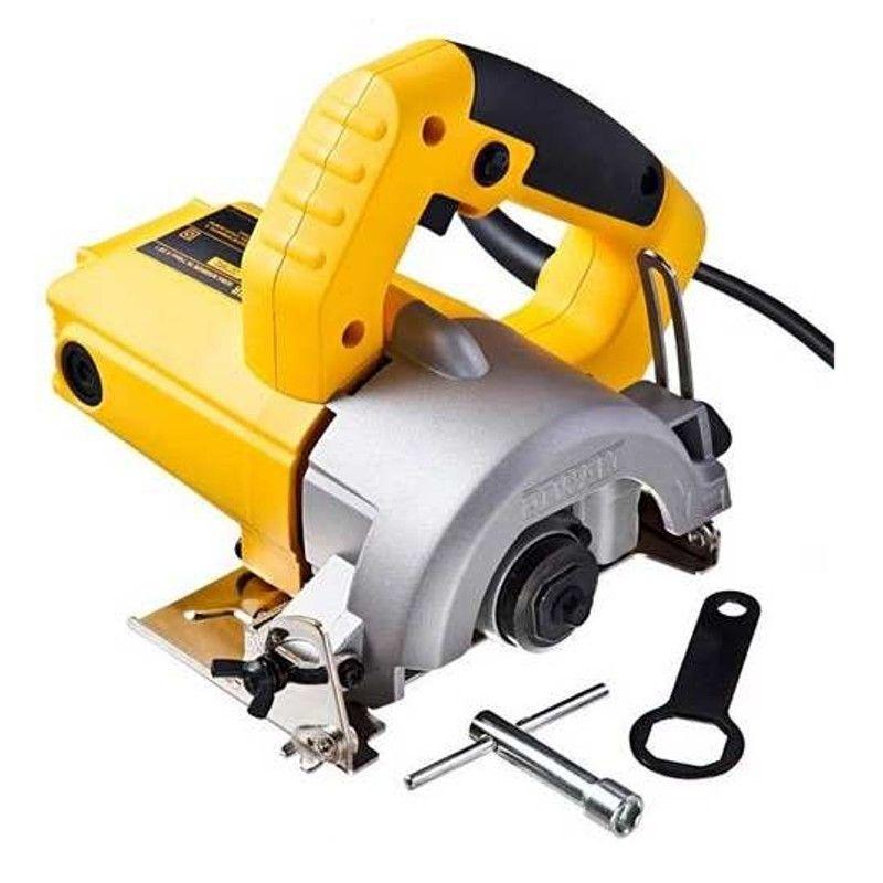 SKI - สกี จำหน่ายสินค้าหลากหลาย และคุณภาพดี | DEWALT DW862 เครื่องตัดหินอ่อน 110 มม. (4.3/8 นิ้ว) 1300W ตัดลึก 34 มม. งานหนัก