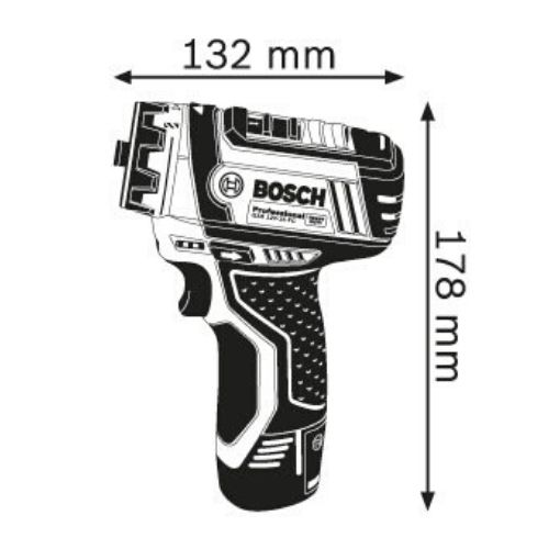BOSCH GSR12V-15FC สว่านไร้สาย #06019F60K0