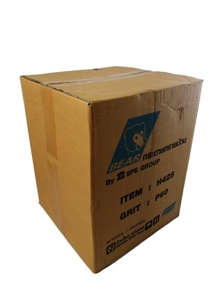 NORTON กระดาษทรายม้วน ออสเตรเลีย #60 (12นิ้วx50ม.) H425 (สีดำ)