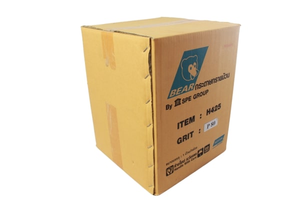 NORTON กระดาษทรายม้วน ออสเตรเลีย #80 (12นิ้วx50ม.) H425 สีดำ