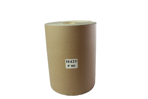 NORTON กระดาษทรายม้วน ออสเตรเลีย #80 (12นิ้วx50ม.) H425 สีดำ