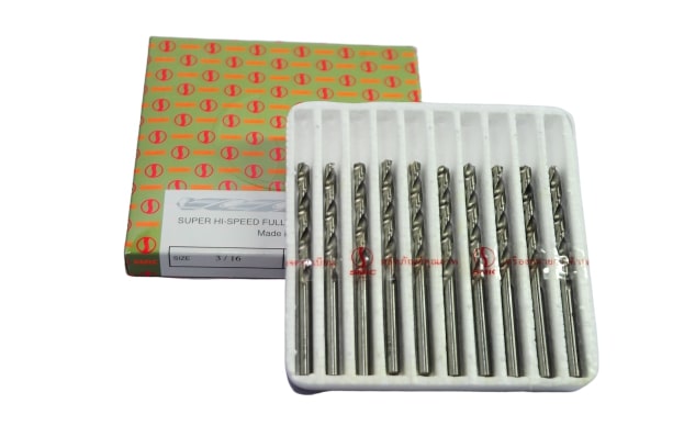 SKI - สกี จำหน่ายสินค้าหลากหลาย และคุณภาพดี | SMIC เจาะเหล็กสีเงิน 3/16 (10ดอก/1ก)
