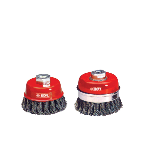 SKI - สกี จำหน่ายสินค้าหลากหลาย และคุณภาพดี | HAWK แปรงลวดถ้วยแบบเกลียว 65mmx10x1.25mm (608 151-3658)