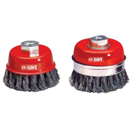 HAWK แปรงลวดถ้วยแบบเกลียว 65mmx10x1.25mm (608 151-3658)