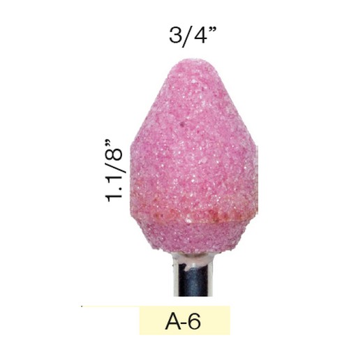 SKI - สกี จำหน่ายสินค้าหลากหลาย และคุณภาพดี | SIAS หินแต่งแม่พิมพ์ A-6 (ราคาต่อลูก , 1 กล่อง มี 40 ลูก)