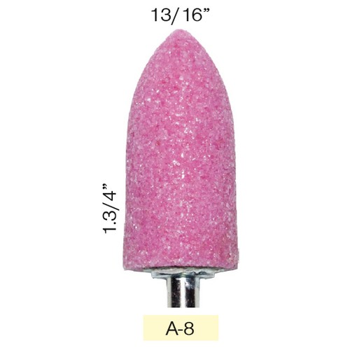 SIAS หินแต่งแม่พิมพ์ A-8 (ราคาต่อลูก , 1 กล่อง มี 30 ลูก)