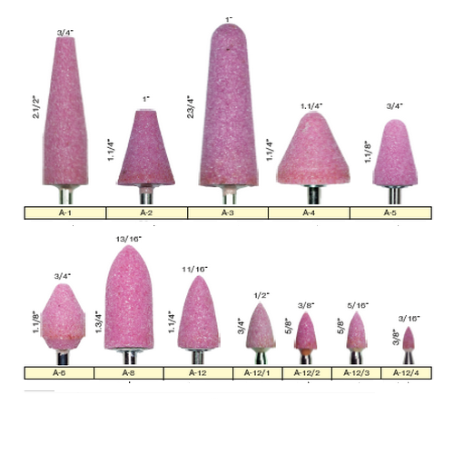 SKI - สกี จำหน่ายสินค้าหลากหลาย และคุณภาพดี | SIAS หินแต่งแม่พิมพ์ A-12/3 (ราคาต่อลูก , 1 กล่อง มี 200 ลูก)