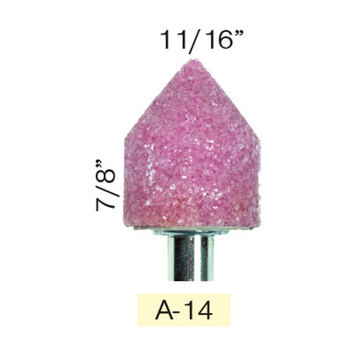 SIAS หินแต่งแม่พิมพ์ A-14 (ราคาต่อลูก , 1 กล่อง มี 50 ลูก)