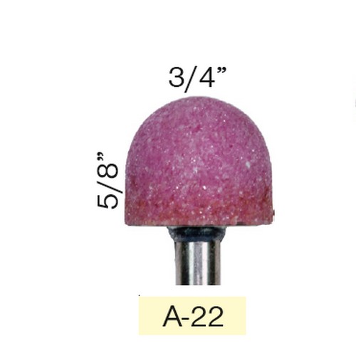 SIAS หินแต่งแม่พิมพ์ A-22 (ราคาต่อลูก , 1 กล่อง มี 50 ลูก)