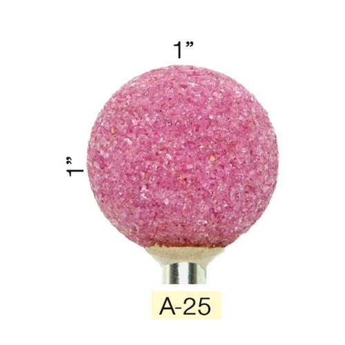 SIAS หินแต่งแม่พิมพ์ A-25 (ราคาต่อลูก , 1 กล่อง มี 30 ลูก)