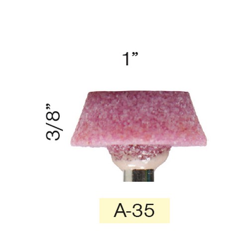 SIAS หินแต่งแม่พิมพ์ A-35 (ราคาต่อลูก , 1 กล่อง มี 50 ลูก)
