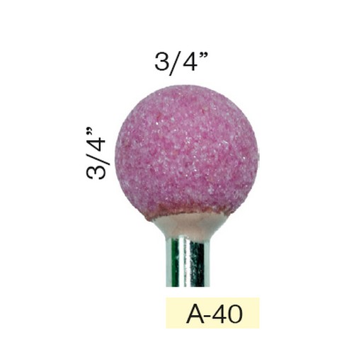 SKI - สกี จำหน่ายสินค้าหลากหลาย และคุณภาพดี | SIAS หินแต่งแม่พิมพ์ A-40 (ราคาต่อลูก , 1 กล่อง มี 50 ลูก)