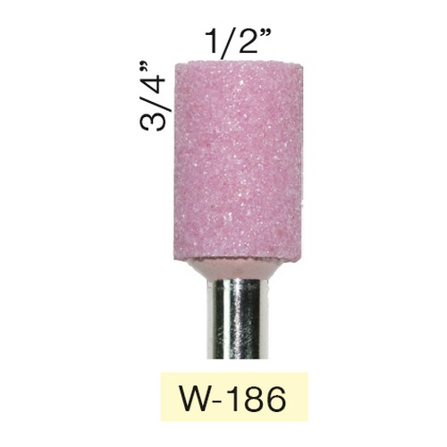 SIAS หินแต่งแม่พิมพ์ W-186 (ราคาต่อลูก , 1 กล่อง มี 100 ลูก)