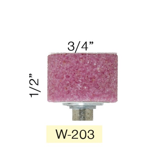 SIAS หินแต่งแม่พิมพ์ W-203 (ราคาต่อลูก , 1 กล่อง มี 50 ลูก)