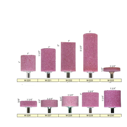 SKI - สกี จำหน่ายสินค้าหลากหลาย และคุณภาพดี | SIAS หินแต่งแม่พิมพ์ W-223 (ราคาต่อลูก , 1 กล่อง มี 10 ลูก)
