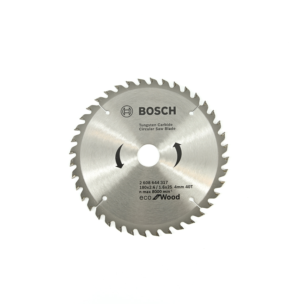 SKI - สกี จำหน่ายสินค้าหลากหลาย และคุณภาพดี | BOSCH ใบเลื่อยวงเดือนตัดไม้ Eco 7นิ้ว 40T #2608644317