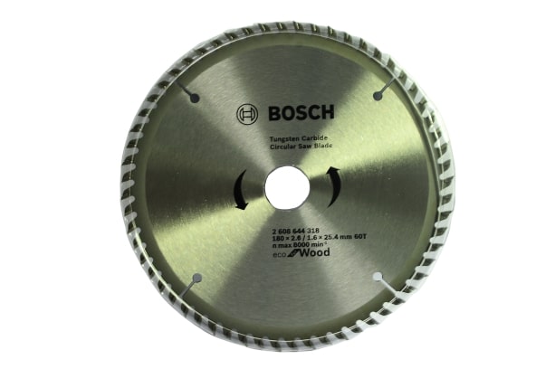 BOSCH ใบเลื่อยวงเดือนตัดไม้ Eco 7นิ้ว 60T #2608644318