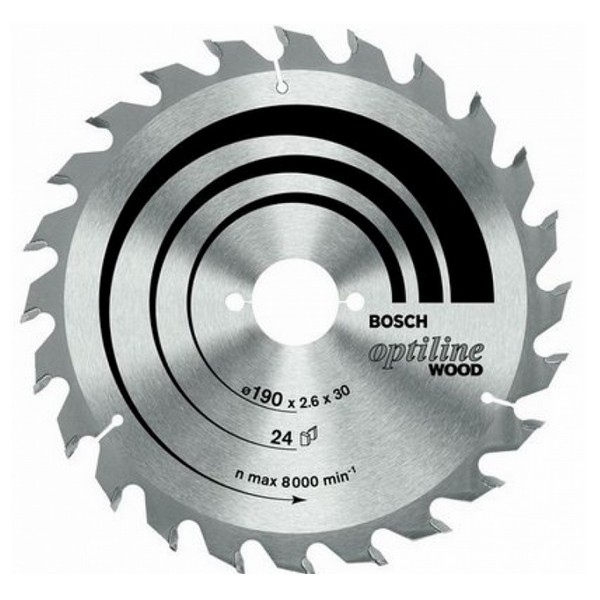 BOSCH ใบเลื่อยวงเดือนตัดไม้ Eco 9นิ้ว 60T #2608644306