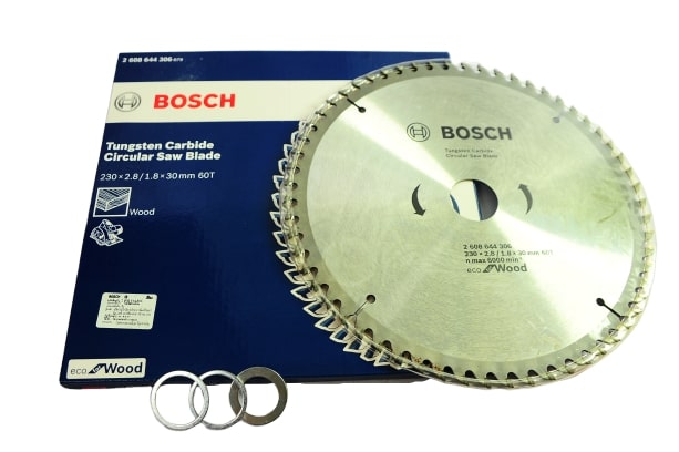 BOSCH ใบเลื่อยวงเดือนตัดไม้ Eco 9นิ้ว 60T #2608644306